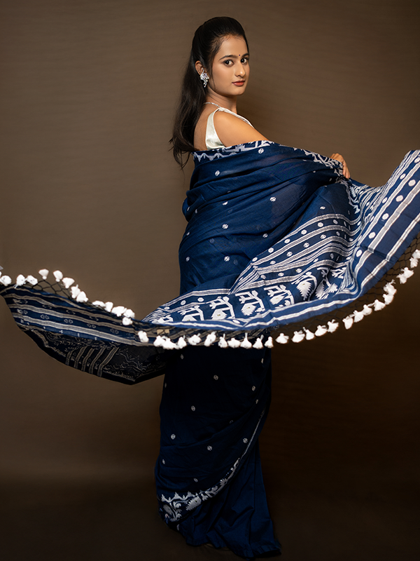 Mashrize Cotton Saree - Image 4