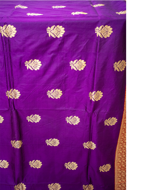 Handloom Katan Butta Antique - Image 4